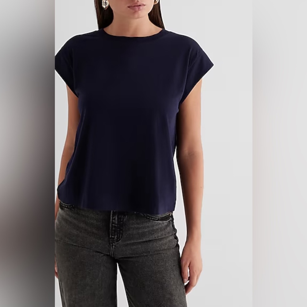 Express Skimming Crew Neck Short Sleeve Tee